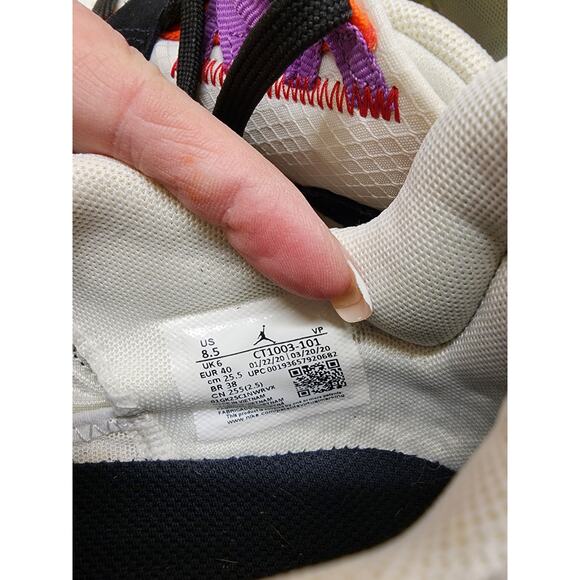 Nike Shoes Womens Size 8.5 Jordan Delta SP Basketball Multicolor Mesh - Picture 12 of 13